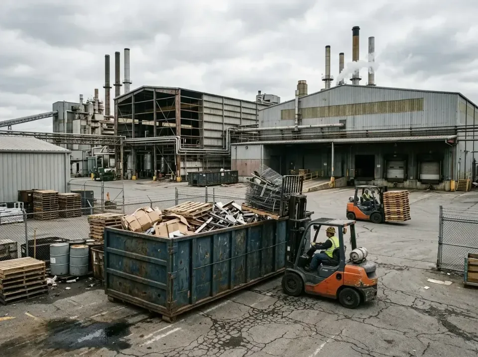 industrial-factory-scrap-conta-003 — frequently asked questions, Cheap Roll-off Dumpster Rentals in Bellbrook, OH